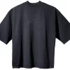 Yeezy Gap Engineered By Balenciaga Logo 3/4 Sleeve Tee Black 2 Yeezy Gap Engineered By Balenciaga Logo 3/4 Sleeve Tee Black -Cheap Sneakers Store Yeezy Gap Engineered by Balenciaga Logo 3 4 Sleeve Tee Black