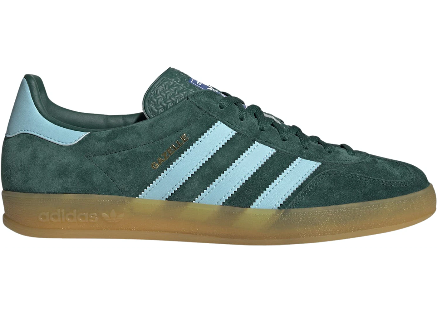 Adidas Gazelle Indoor Collegiate Green 3 Adidas Gazelle Indoor Collegiate Green